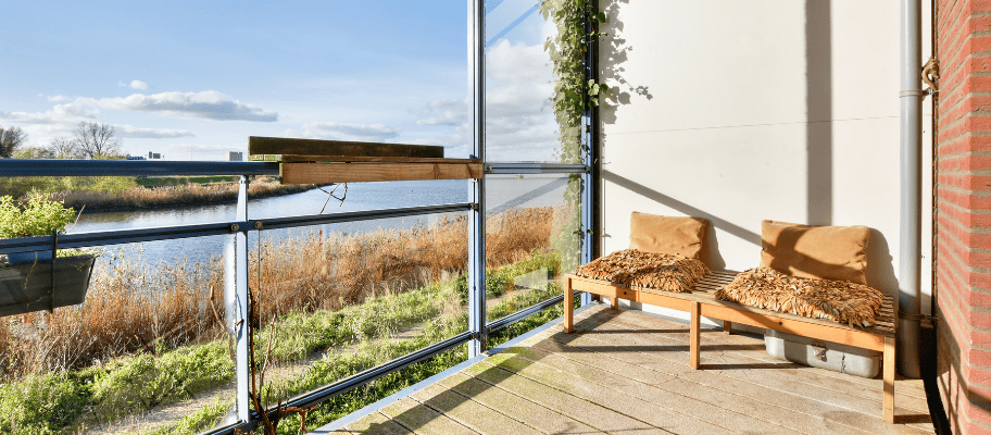 View of veranda